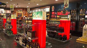 Two duty-free shops at Sir Seewoosagur Ramgoolam International Airport
